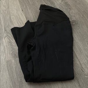 Black maternity pants